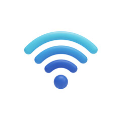 Stay connected with this modern WiFi signal icon, perfect for technology, business, and communication designs. Simple, clean, and universally recognizable