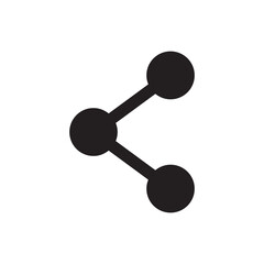 Solid Social Network Share Connection Icon