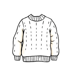 cozy sweatshirt watercolor illustration