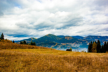 autumn in the mountains