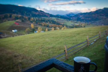 view from the top of the mountain