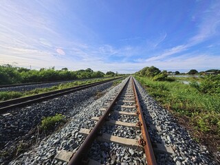railway in the countryside