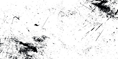 Black and White Grunge Texture Background with Abstract Rough Surface Distressed Vintage Urban Wall Effect.