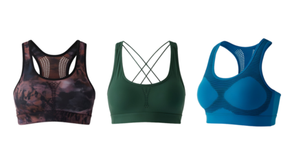 Stylish sports bras for women's fitness and active lifestyle, offering support and comfort during workouts or everyday wear, fashionable designs for every style