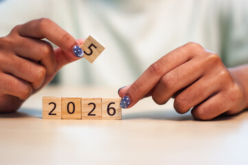 Countdown to 2026 creative calendar event home office digital content inspired perspective