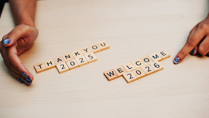 Reflecting 2025 and welcoming 2026 a personal indoor celebration of new year transition