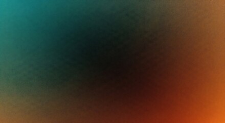 A gradient of teal and orange colors blending into a dark center, creating an abstract background.
