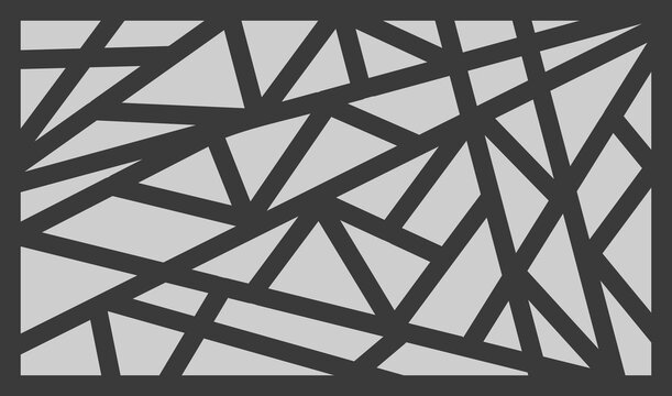 Modern Abstract Geometric Grey Pattern
