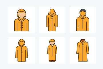 Group of men and women person icons and silhouettes vector illustration set for business, family, couple, child, and love design symbol sign