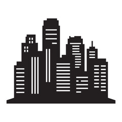 city skyline illustration