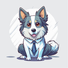 サラリーマン犬