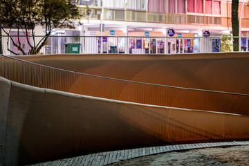The Golden Curve: Night View of Benidorm