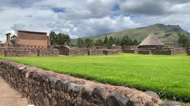 Raqchi -It also known as the Temple of Wiracocha