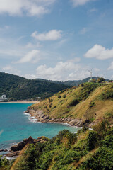 Windmill Viewpoint and Hills above Yanui Beach, Phuket, Thailand