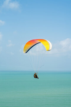 Paragliding in Bukit Bubus, Besut Terengganu.