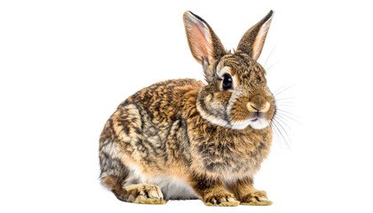 Obraz premium a rabbit isolated on transparent background
