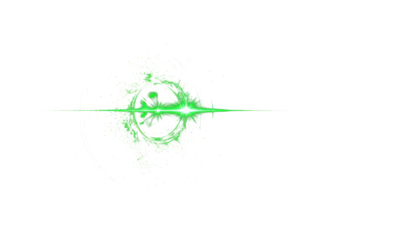 abstract green of lighting for background digital lens flare in dark background  ()clean png