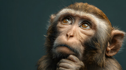 Chimpanzee in Deep Thought