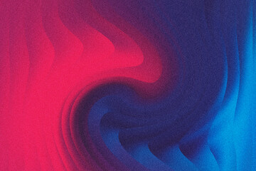 Swirling gradient abstract background with pink and blue hues fluid