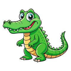 cartoon, animal, dinosaur, dragon, illustration, vector, lizard, crocodile, reptile, green, cute, fun, dino, character, wildlife, alligator, drawing, gecko, monster, art, baby, happy, frog, funny, nat