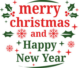 Christmas Day Celebration Symbol Set