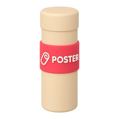 포스터 보관통, Poster Tube, 포스터 케이스, Poster Case, 원통형 보관함, Cylinder Tube, 아이돌 포스터, Idol Poster, 팬 굿즈, Fan Goods, 포스터 말이, Rolled Poster, 플라스틱 튜브, Plastic Tube, 어깨끈 포스터통, Strap Tube, 여행용 포스터통, Travel Tube, 수집