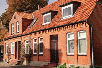 Historisches Gebäude in der Altstadt von Travemünde