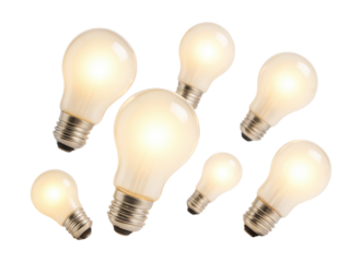 Warm white LED bulbs for a soothing ambiance in your bathroom.