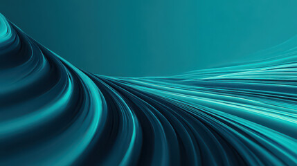 Abstract gradient blue wave dynamic line modern background smooth texture digital art flowing pattern futuristic elegant creative vibrant energy