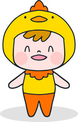 Cute Cartoon Kids Characters