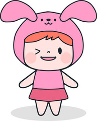 Cute Cartoon Kids Characters