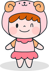Cute Cartoon Kids Characters