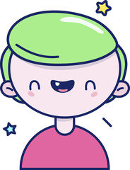 Cute Cartoon Kids Characters