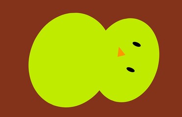 vector illustration of an easter egg