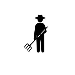 Farmer With Pitchfork
