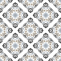 seamless damask pattern