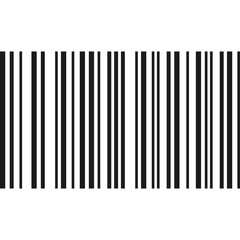 A black and white barcode pattern with a transparent background for retail and product identification strip 37-29