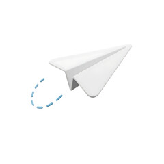Reach new heights with this sleek paper airplane, perfect for startups, travel, and success stories, take off to the future, and soar to new business goals