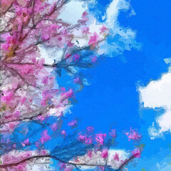 Various oil paintings, flowers, forests, streams, landscapes, birds, mountains, lakes, plum blossoms, cottages, chrysanthemums, roses, peonies, lotus leaves, lotus flowers, tulips