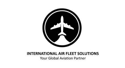 International Air Fleet Solutions Logo with Airplane Icon.