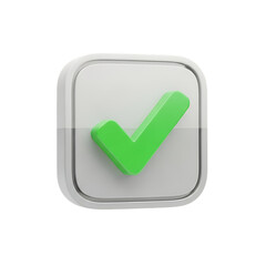 Get Your Project Approved Now with this Green Check Mark Symbol, Perfect for Websites and Presentations to Signify Success and Completion