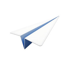 Launch your ideas with this modern paper airplane design, perfect for startups, innovation, and creative projects that need a boost of imagination