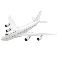 Stylized white airplane png aircraft png flight png aviation png minimal png sleek png modern png travel png sky png design png transparent background image