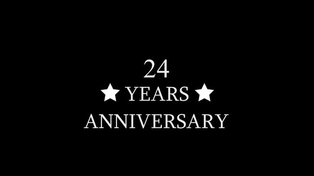 25 Years of Love & Happiness Celebrating 25 Years Together. Sparkling Stars, Happy Anniversary Wishes. Perfect for Wedding, Birthday, and Anniversary Cards.