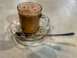 Teh Tarik (tea with milk and sugar) is traditional drink from Aceh.