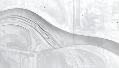 Abstract White Wave Texture Background Design.