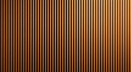 Obraz premium The textured vertical paneling on the wall is composed of elegant brown wood slats