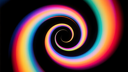 Modern abstract blue and purple circles background, abstract technology background