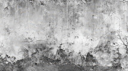 Abstract Black and White Grungy Texture Background with Splatter Paint, Rough Surface and Mottled Pattern for Creative Backdrop
