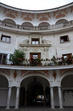 Plaza del cabildo in downtown Seville